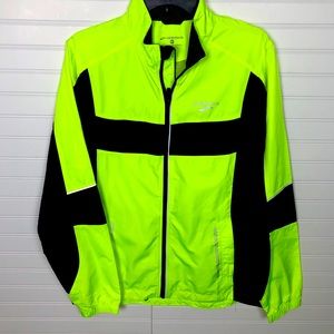 Brooks Reflective Running Jacket-highlighter yellow